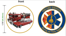 Load image into Gallery viewer, DOEMS FIRE SERVICE DINOSAUR CHALLENGE COIN
