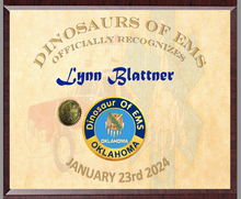 Load image into Gallery viewer, OFFICIAL DINO STATUS Plaque
