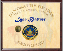 Load image into Gallery viewer, OFFICIAL DINO STATUS Plaque
