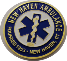 Load image into Gallery viewer, NEW HAVEN  AMB SERVICE CHALLENGE COIN COLLECTION
