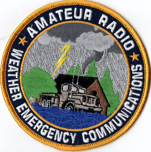 4" Amateur Radio Weather Patch