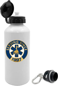 20 0Z WATER BOTTLE WHITE SERVING SINCE PREORDER